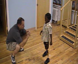 Harvey & Chris Kort at Prosthetics in Motion